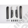 Door Armrest Kit, Full Doors, Black; 97-06 Jeep Wrangler TJ