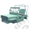 Body Tub Kit, Willys Mini MB, Steel, Universal