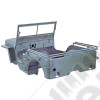 Body Tub Kit, Reproduction, Steel; 44-45 Willys MB