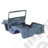 Body Tub, Reproduction, Steel; 49-53 Willys CJ3A