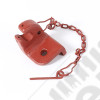 Seat Hinge Pivot, Front, Left; 52-57 Willys M170/M38-A1