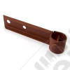 Soft Top Bow Pivot Bracket, Front, Left; 41-45 Willys MB/Ford GPW