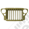 Calandre (face avant) avec 9 inserts (slots) pour Jeep Willys MB, Hotchkiss M201, Ford GPW