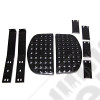 Side Step Kit, Black, Pair, Universal