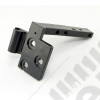 Windshield Hinge, Upper, Left; 52-75 Willys/Jeep