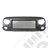 Spartan Grille, Satin Black; 07-18 Jeep Wrangler JK