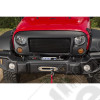Spartan Grille, Satin Black 07-18 Jeep Wrangler JK