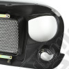 Spartan Grille, Satin Black 07-18 Jeep Wrangler JK
