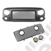 Spartan Grille Insert Kit, LED Lights; 07-18 Jeep Wrangler JK