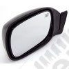 Door Mirror, Left, Black; 97-01 Jeep Cherokee XJ