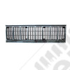 Grille Insert, Black/Chrome; 91-96 Jeep Cherokee XJ