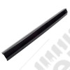 Bumper, Rear, Black; 97-01 Jeep Cherokee XJ
