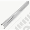 Bumper, Rear, Chrome; 97-01 Jeep Cherokee XJ