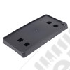 License Plate Bracket, Frnt Steel Bumper 18-20 JL