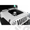 Hood Decal, Skull; 07-18 Jeep Wrangler JK