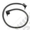 Door Seal, Rear, Left, Half Doors; 07-18 Jeep Wrangler JKU, 4 Door
