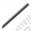 Door Glass Seal, Rear, Left, Inner; 07-18 Jeep Wrangler JKU, 4 Door