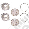 Headlight Assembly Kit; 72-86 Jeep CJ