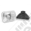 Headlight Kit, Crystal H2, Rectangular; 65-06 Jeep CJ/Wrangler TJ