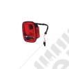 Tail Light Assembly, Left, Black; 81-86 Jeep CJ