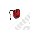 Tail Light Assembly, Right, Black; 81-86 Jeep CJ
