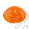 Parking Light Lens, Amber; 55-71 Jeep CJ