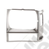 Headlight Bezel, Left, Gray; 84-90 Jeep Cherokee XJ
