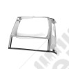 Headlight Bezel, Left, Chrome; 84-90 Jeep Cherokee XJ/MJ