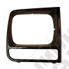 Headlight Bezel, Right, Black; 97-01 Jeep Cherokee XJ