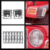 Euro Guard Kit, Stainless Steel, 17 Piece; 97-06 Jeep Wrangler TJ