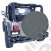 Spare Tire Cover, 33 Inch, Black Denim