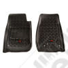 All Terrain Floor Liner, Front Pair, Black; 07-18 Jeep Wrangler JK/JKU
