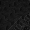 Floor Liner, Rear Black, 2018-2020 Jeep Wrangler JL 2 Dr