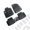 All Terrain Floor Liner Kit, Front/Rear, Black; 14-19 Jeep Cherokee KL