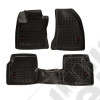 All Terrain Floor Liner Kit, Front/Rear, Black; 18-18 Jeep Compass MP
