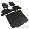 All Terrain Floor Liner Set, Black; 07-10 Jeep Wrangler JK, 4 Door
