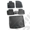 All Terrain Floor Liner Set, Black; 14-19 Cherokee KL