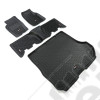 All Terrain Floor Liner Set, Black; 93-98 Jeep Grand Cherokee ZJ
