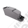 Console centrale Ultimate II, avec fermeture à clef, couleur grise Jeep CJ, Wrangler YJ