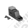 Center Console, Stereo Security, Gray; 76-95 Jeep CJ/Wrangler YJ