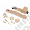 Seat Belt, 2 Point, Retractable, Tan; 87-95 Jeep Wrangler YJ