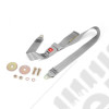 Seat Belt, 2 Point, Gray; 87-95 Jeep Wrangler YJ