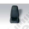 Seat Cover Kit, Front, Neoprene, Black; 97-02 Jeep Wrangler TJ
