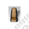 Seat Cover Kit, Front, Neoprene, Tan; 76-90 Jeep CJ/Wrangler YJ