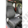 Seat Cover Kit, Front, Neoprene, Black; 07-10 Jeep Wrangler JK