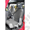 Neoprene Seat Vests, Gray; 07-20 JK/JL/JT