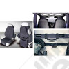 Interior Trim Accent Kit, Black; 87-06 Jeep Wrangler YJ/TJ