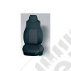 Seat Cover Kit, Front, Fabric, Black; 97-02 Jeep Wrangler TJ