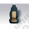Seat Cover Kit, Front, Fabric, Tan; 76-90 Jeep CJ/Wrangler YJ