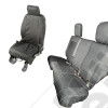 Elite Ballistic Seat Cover Kit; 07-10 Jeep Wrangler JKU, 4 Door